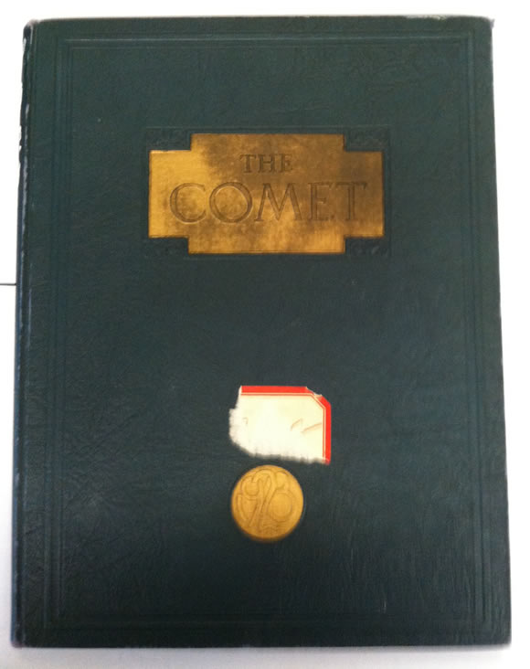 1928 HHS Yearbook Cover